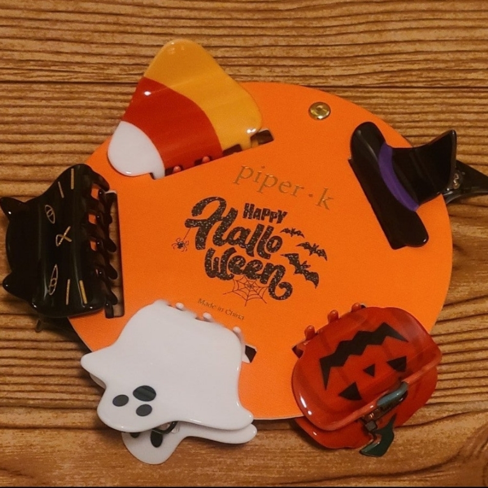 Piper K Halloween Hair Clips - Picture 3 of 3